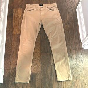 PAIGE - Khaki Jean - Slim Fit - Size 34